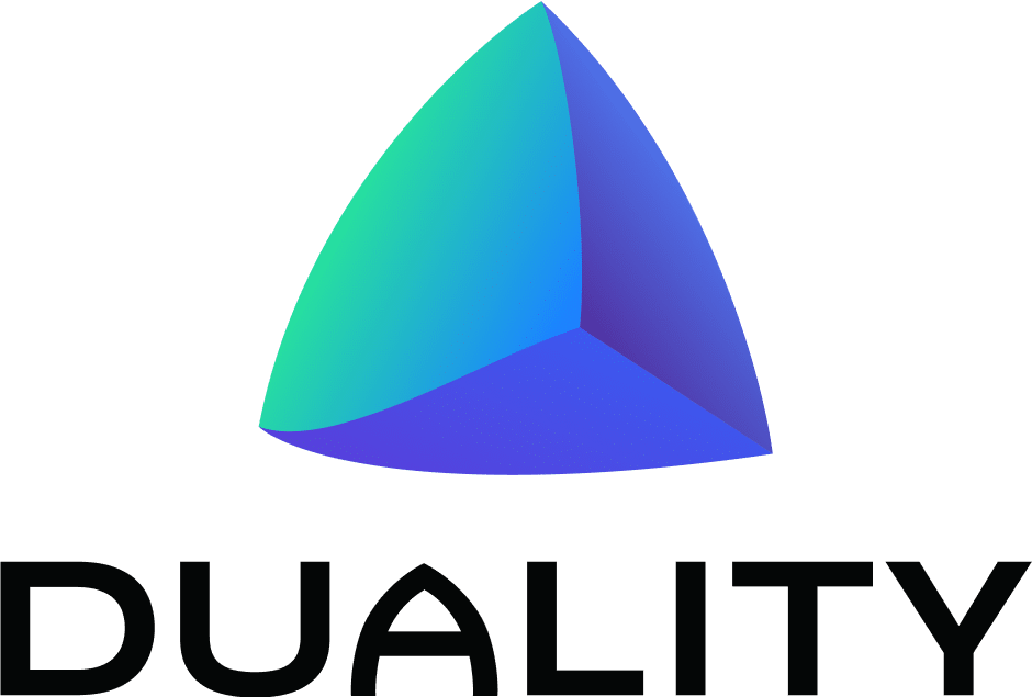 Duality Primary Vertical Color BlackText